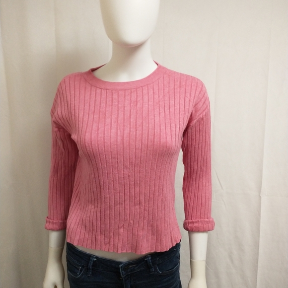 Zara Tops - Zara Pink 3/4 Sleeve
